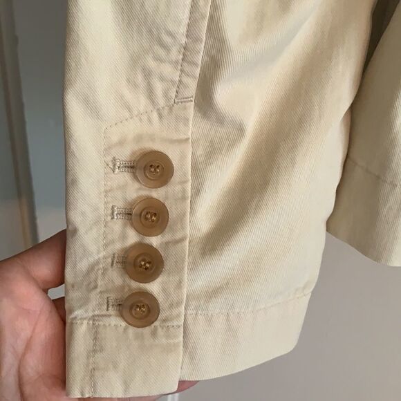 Tan cotton/nylon jacket  - Picture 8 of 11